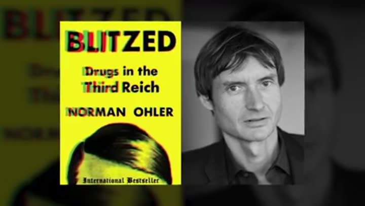 Book cover "Blitzed: Drugs in the Third Reich," introducing the article's topic.