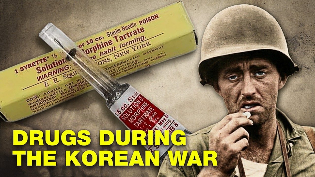 Morphine syrettes were standard issue, part of the military's chemical arsenal for soldiers.