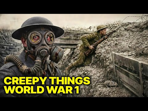 Life in the trenches: a soldier navigates the muddy, dangerous confines.