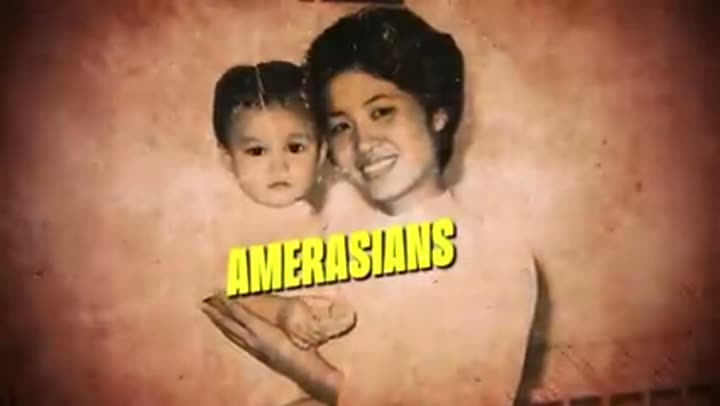 A Vietnamese mother and her Amerasian child, representing a poignant legacy.