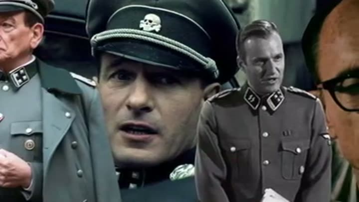 High-ranking SS officers, the individuals targeted by post-war denazification efforts.