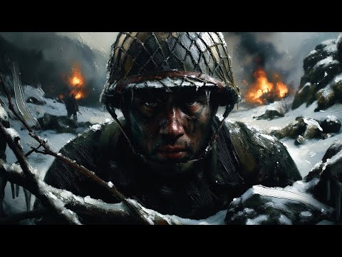 The grim reality of prolonged combat in the Korean War's frozen trenches.