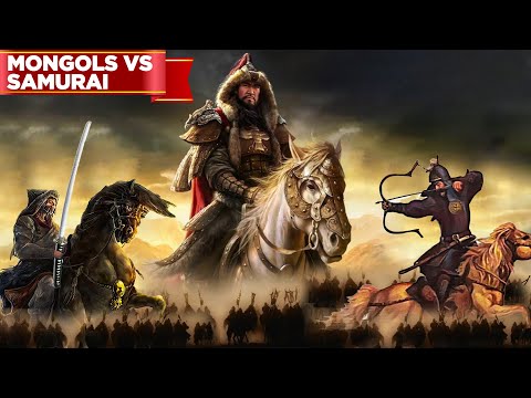 The first storm: Mongol cavalry and samurai warriors meet in fierce combat.