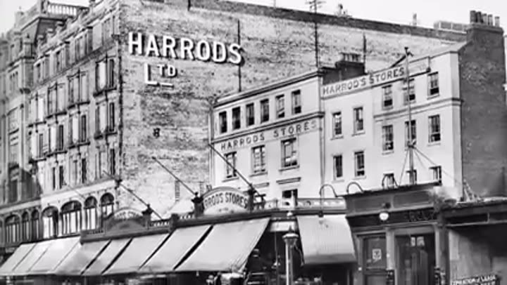 Harrods department store, where drugs were once sold over-the-counter.