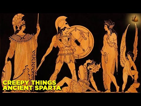 Ancient art depicting Spartan warriors, symbolizing their legendary endurance and discipline.