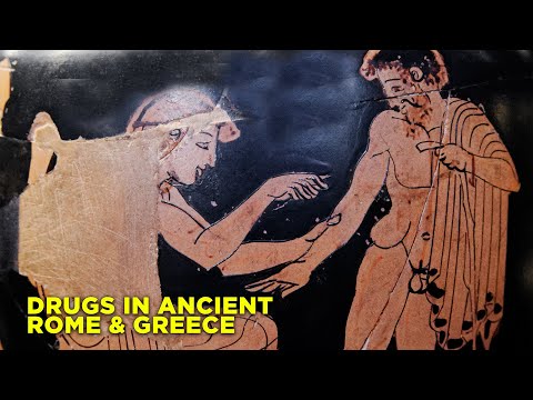 Depictions of ancient life hint at cannabis use and its varied effects.